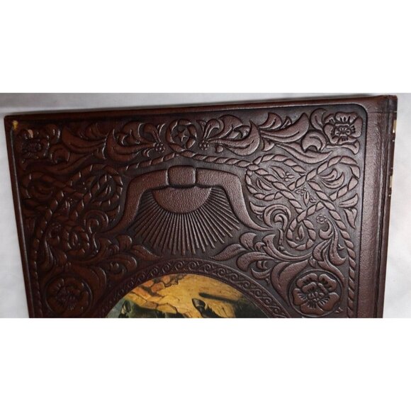 Vintage Time Life "The Trailblazers" The Old West Series Faux Leather Book 1973 - Picture 3 of 15